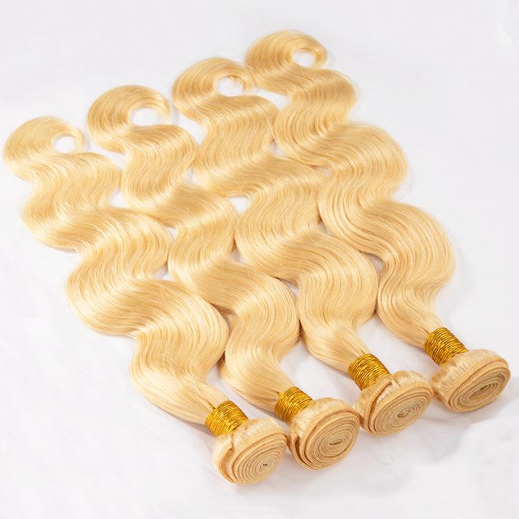 613 Blonde Body Wave | 3-Piece HD Bundle | 100% Raw Virgin Human Hair