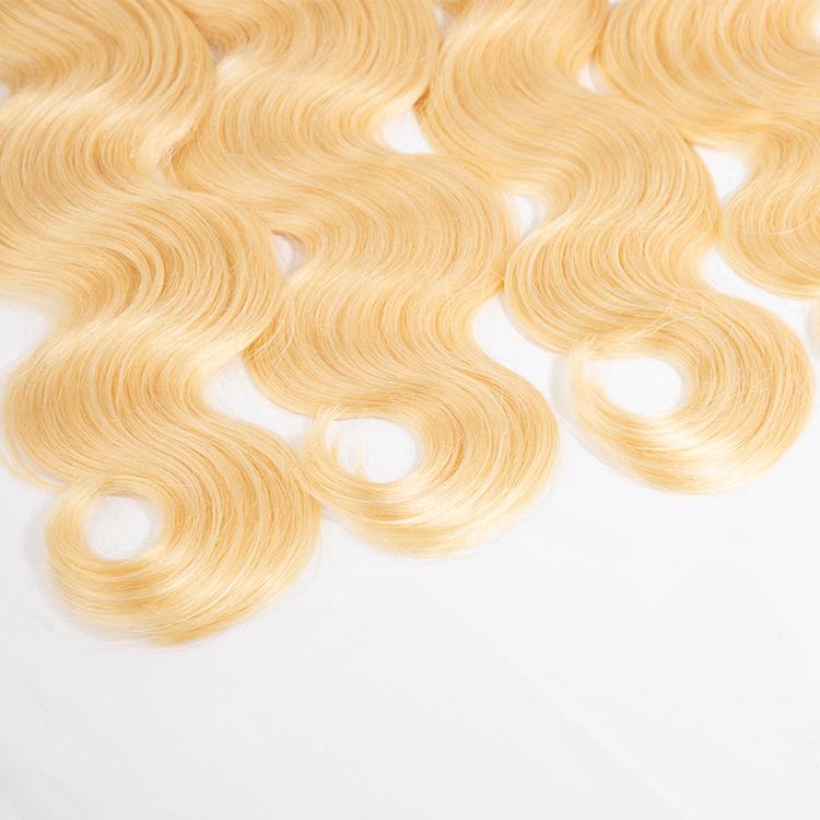 613 Blonde Body Wave | 3-Piece HD Bundle | 100% Raw Virgin Human Hair