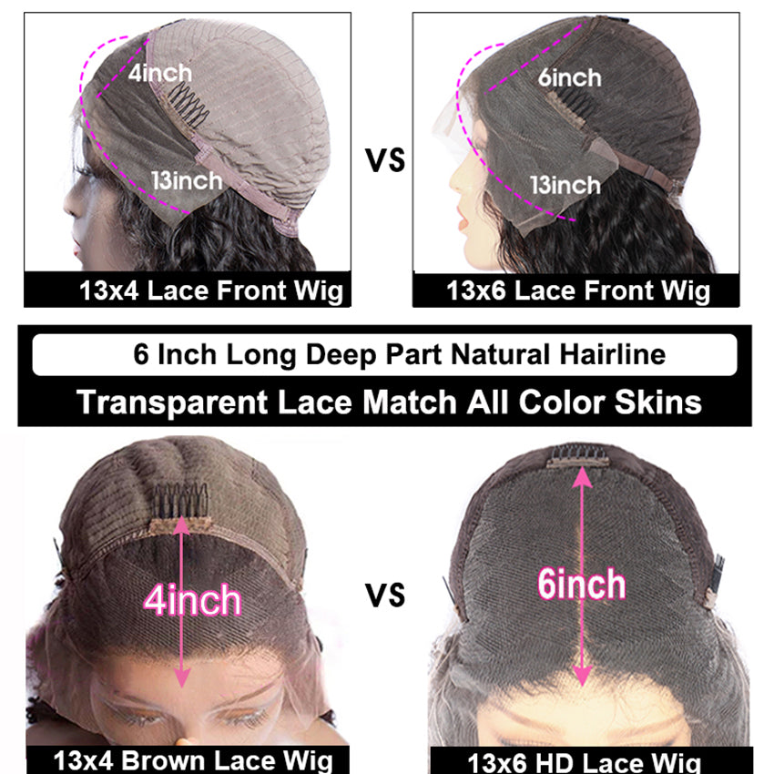 13x6 HD Lace Wig | Body Wave | High Density | 100% Raw Human Hair