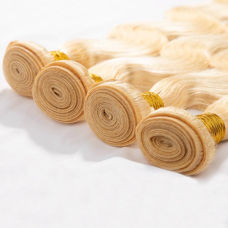 613 Blonde Body Wave | 3-Piece HD Bundle | 100% Raw Virgin Human Hair
