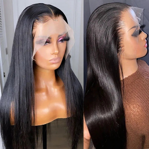 13x4 HD Lace Wig | Normal Density | Straight 100% Raw Human Hair