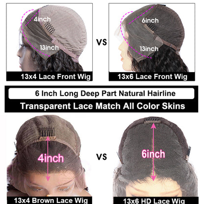 13x6 HD Lace Wig | Body Wave | High Density | 100% Raw Human Hair
