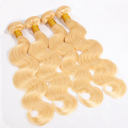 613 Blonde Body Wave | 3-Piece HD Bundle | 100% Raw Virgin Human Hair