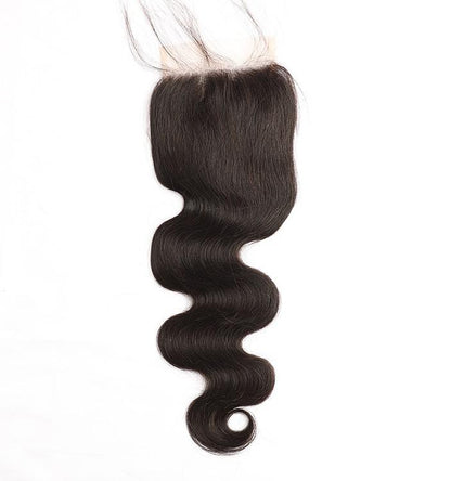 4x4 Lace Closure / Frontal | Raw Human Hair | Natural 1B Color