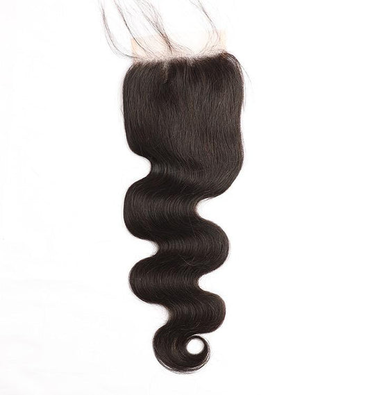 4x4 Lace Closure / Frontal | Raw Human Hair | Natural 1B Color